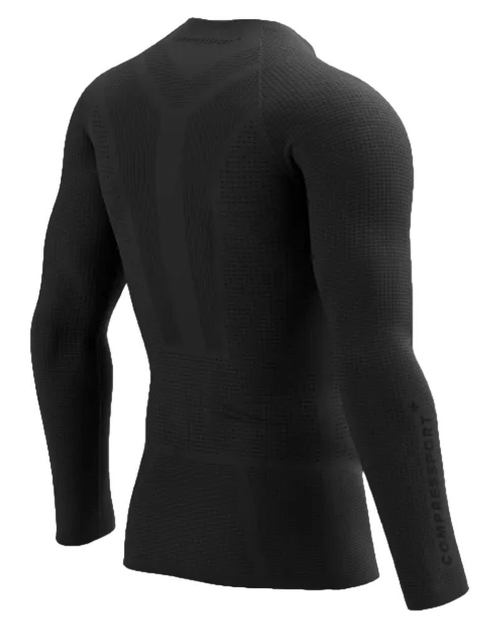 Компрессионка  Compressport On/Off Base Layer Long Sleeve Top - черный