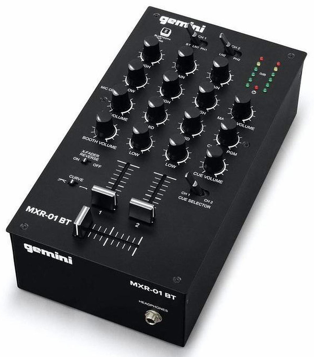 DJ микшер GEMINI MXR-01BT