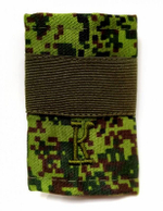 Фальшпогоны с вышитой оливковой К и оливковым галуном (ст. сержант)