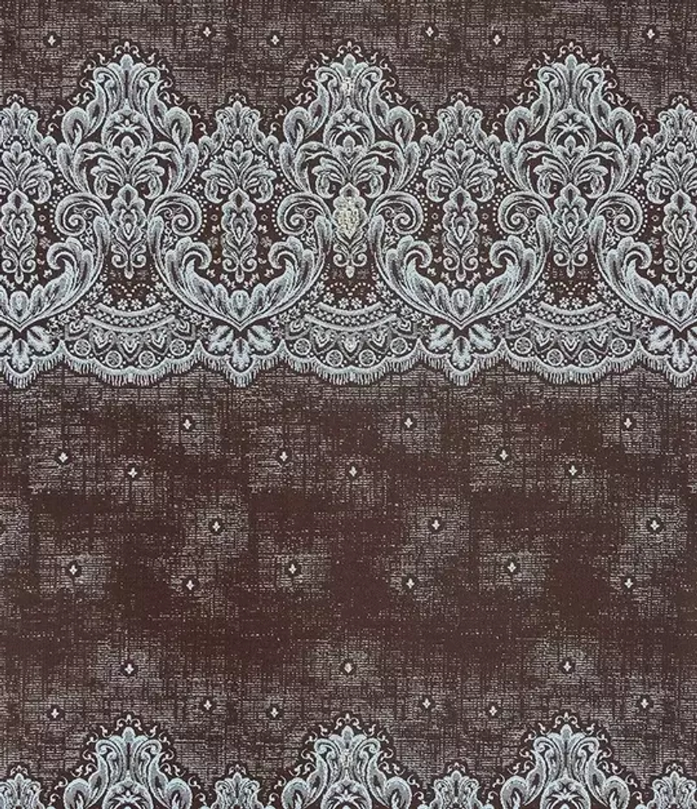 Ткань "Амелия" Шоколад-мята