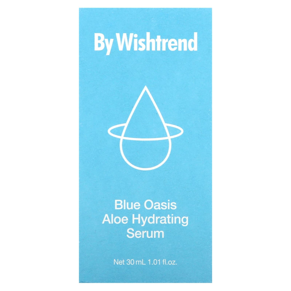 By Wishtrend, Blue Oasis, увлажняющая сыворотка с алоэ, 30 мл (1,01 жидк. унции)