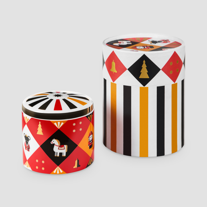 Емкость для хранения «Щелкунчик» в подарочном тубусе