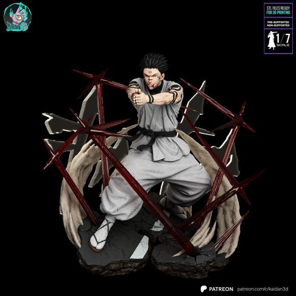 Диорама Сатору Годзё Магическая битва Фигурка Satoru Gojou The Magic Battle Sorcery Fight