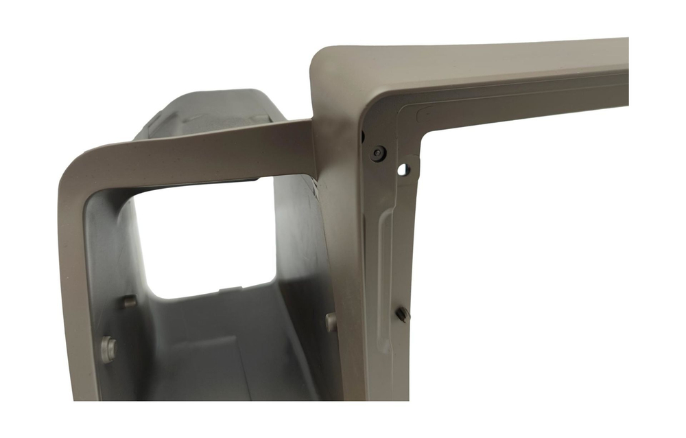 Комплект рамки с разъёмами 9" Toyota Corolla 120 2000-2007 (воздуховоды в комплекте)бежевая - Car-Smart CS-9648BR