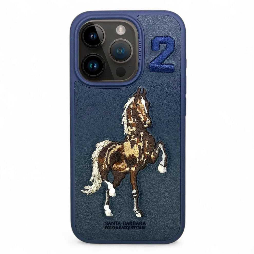 Чехол Santa Barbara Polo Leather Case для iPhone 15 Pro Max
