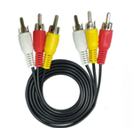 Кабель 3RCA x 3RCA -1.0 м. Exployd EX-K-1401