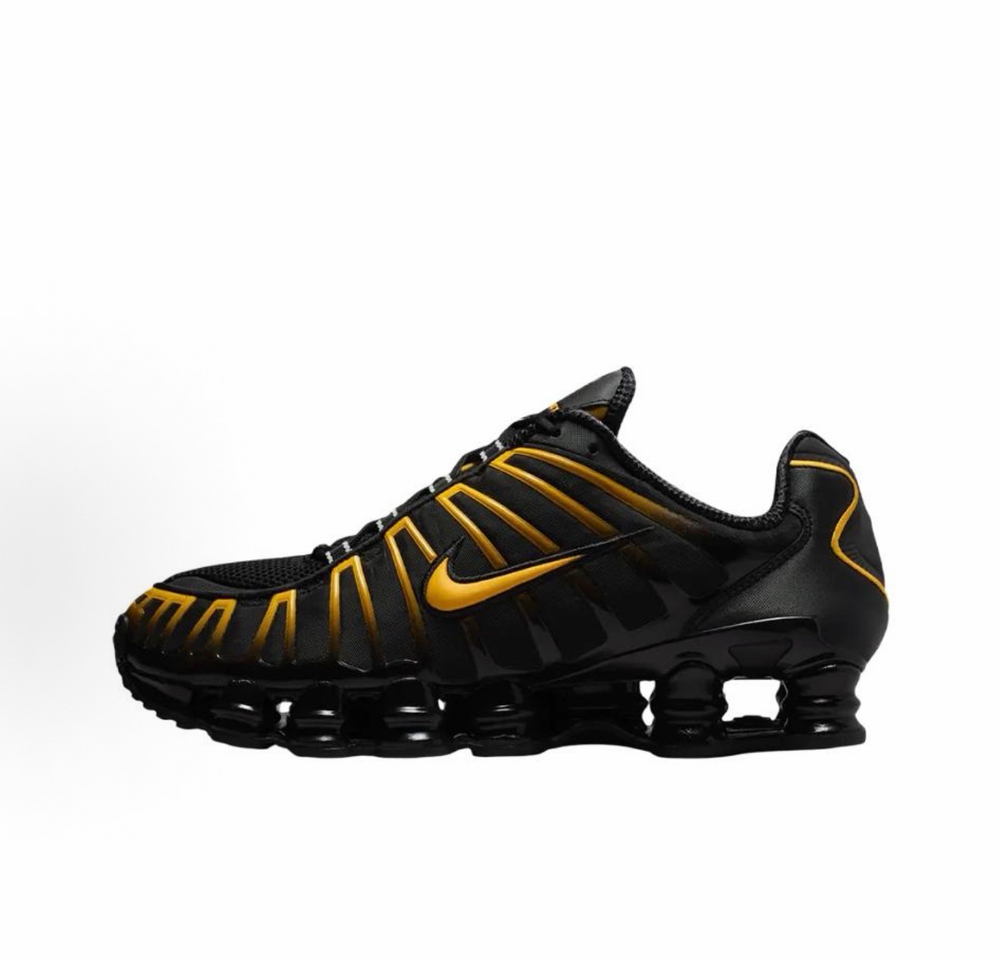 Nike Shox TL Black University Gold