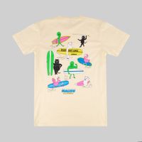  Футболка мужская Ripndip Everybody Surfs Tee артикул:RND10089 - купить в магазине Дайс
