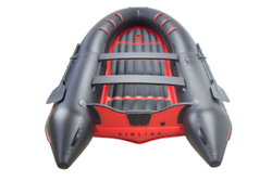 Надувная ПВХ-лодка BADGER Air Line 420, Черный/Красный