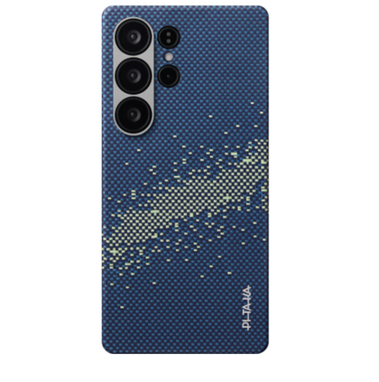 Чехол Samsung Galaxy S25 Ultra Pitaka Tactile Woven Case (Milky Way Galaxy)