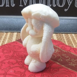 Молд 3D Зайчик №6, 8 см