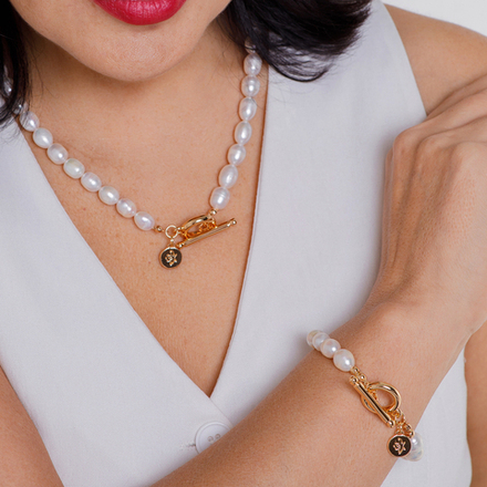 Браслет Fiore Luna String of PearlsTogl CL4527 G