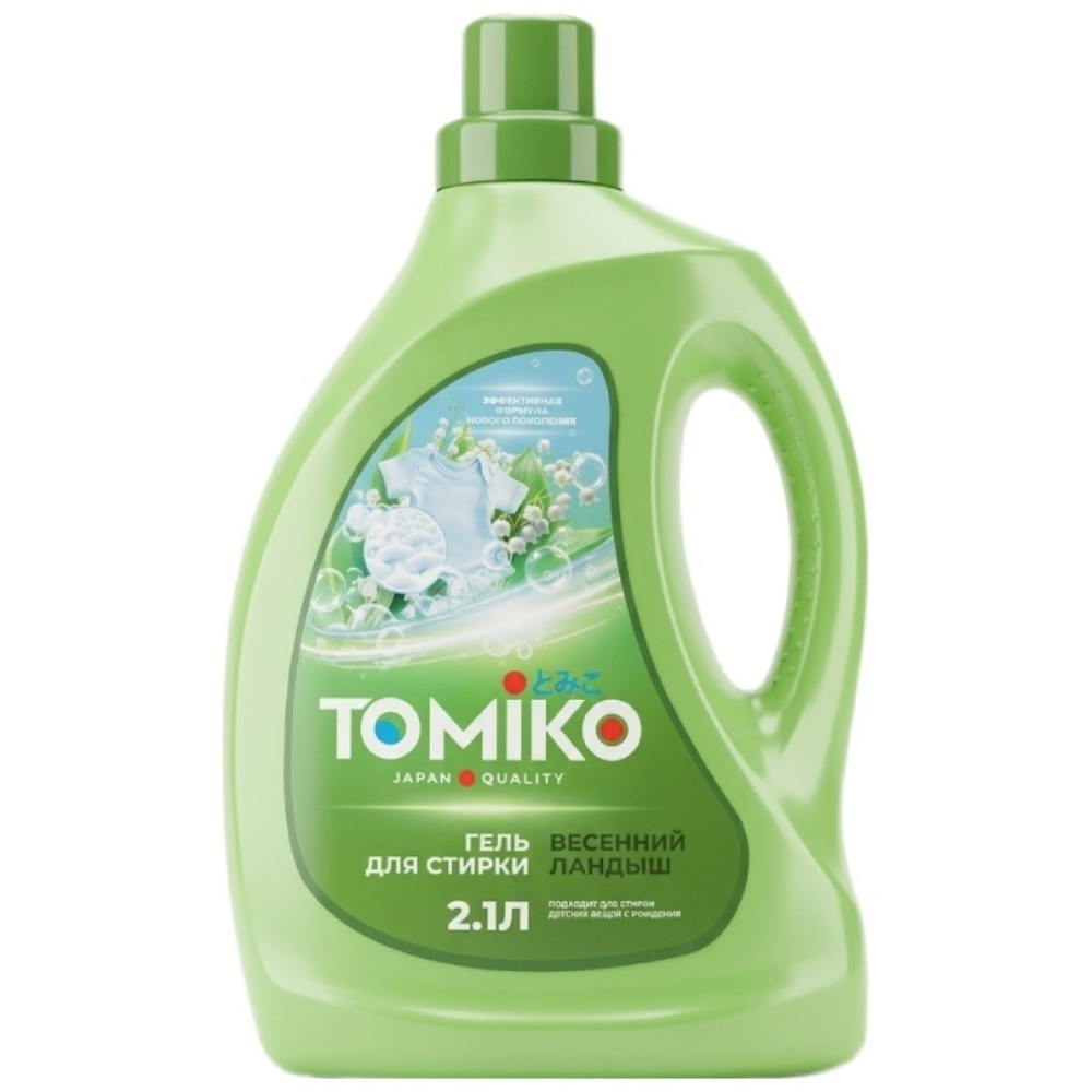 Гель для стирки Tomiko Весенний ландыш 2,1 л