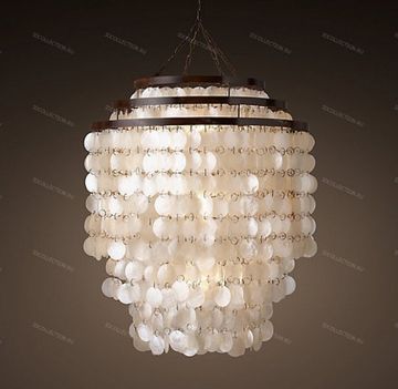 replica  CAPIZ THREE-TIER Restoration Hardware 68270883