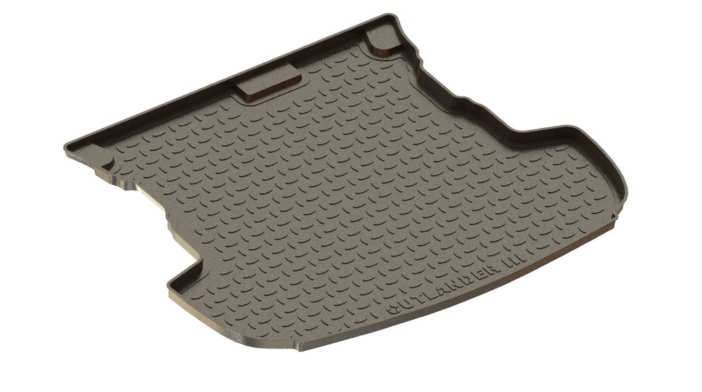 Коврики в багажник для Mitsubishi Outlander III 2012-2022 Seintex.83748
