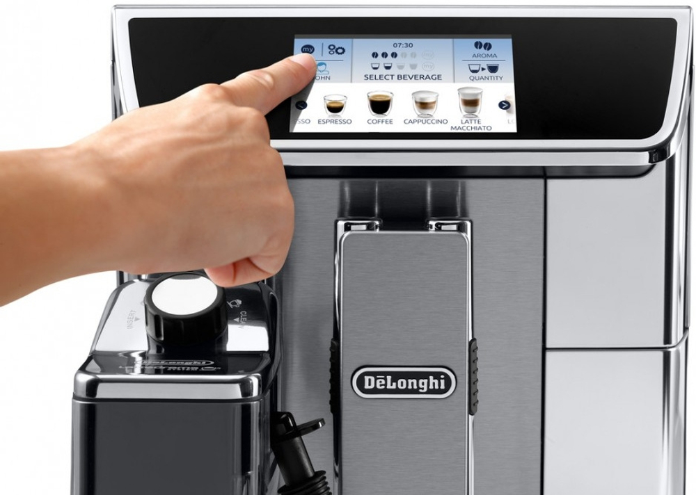 Кофемашина Delonghi ECAM650.75.MS 1450Вт серебристый