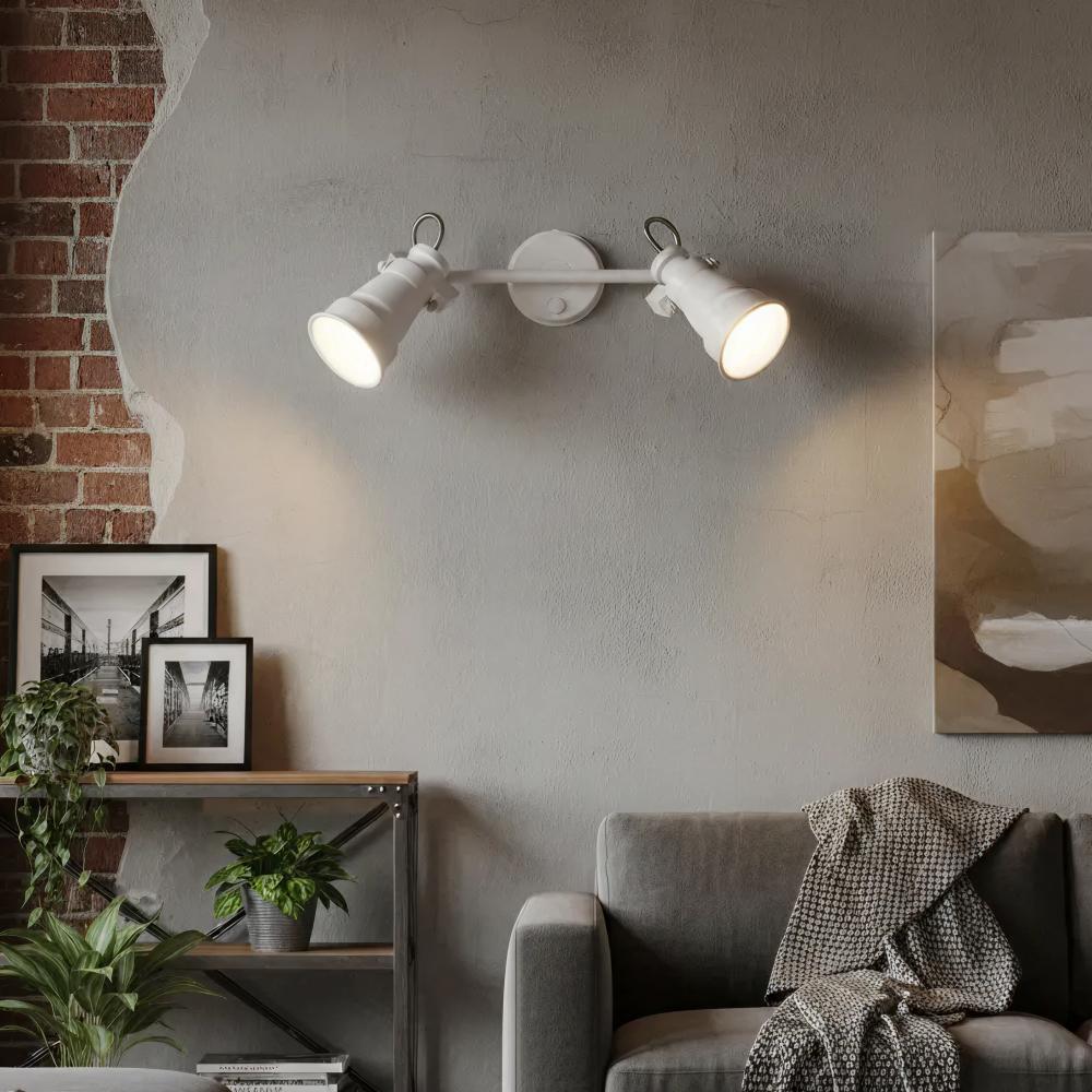 Citilux Бейкер CL541520 Спот поворотный с выключателем Белый