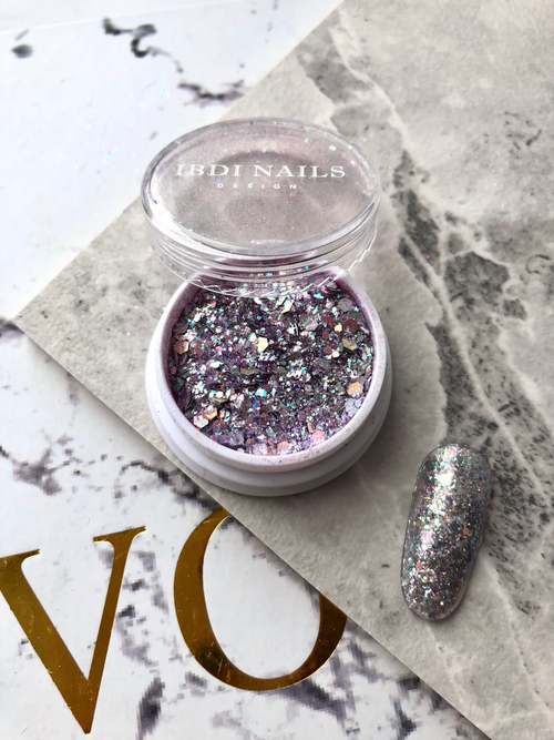 IBDI Глиттер Светоотражающий S02