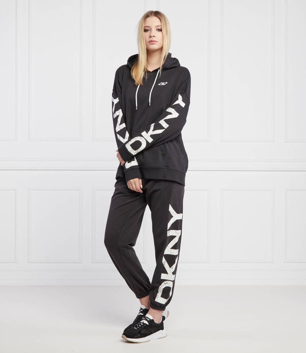 Худи exploded crackle log DKNY Sport - черный(DP1T8461)