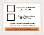 Рама 29,7x42 для картин и фотографий RP0330500-03