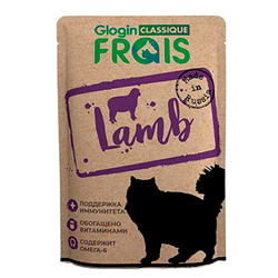 Frais Classique Паучи для кошек Ягненок в соусе, 85гр