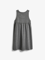 Сарафан школьный с карманами для девочки Next 419-957, Серый