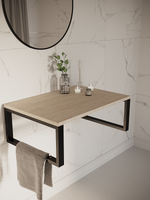 Полка в ванную парящая LEVIS