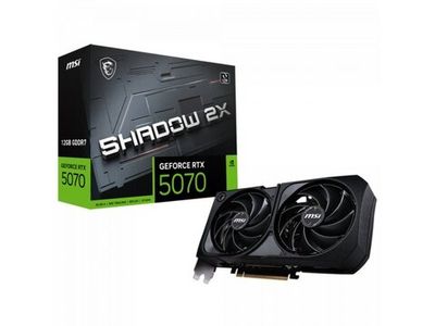 Видеокарта MSI Nvidia GeForce RTX 5070 SHADOW [RTX 5070 12G SHADOW 2X]