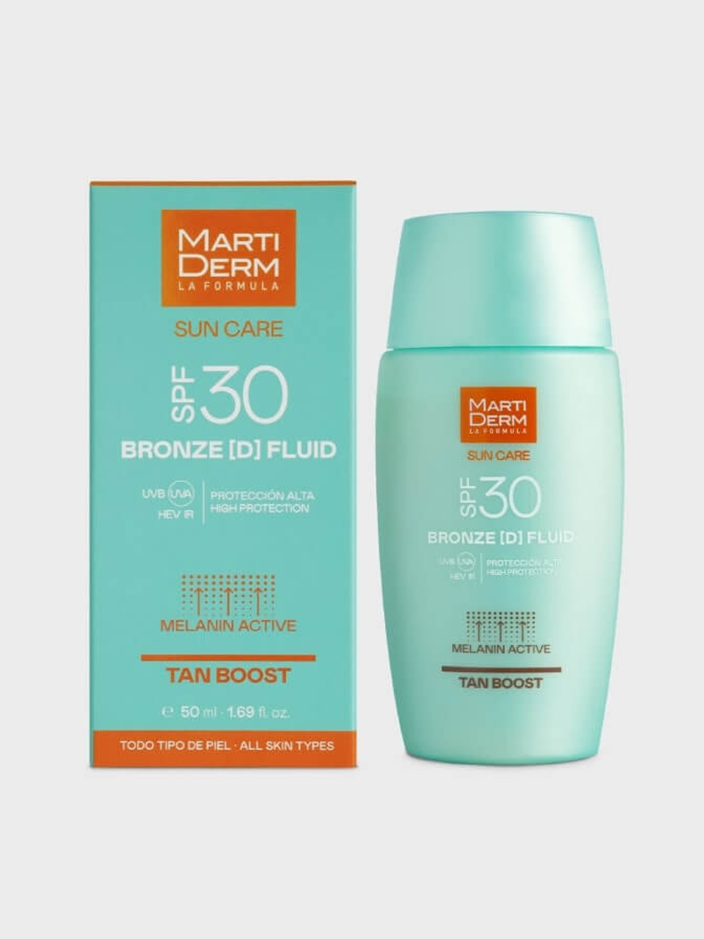 MARTIDERM Солнцезащитный флюид для лица Sun Care Bronze D Fluid SPF30 50 мл