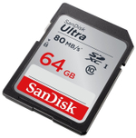 Карта памяти Sandisk 64GB Ultra 80MB/s SDHC (Class 10)
