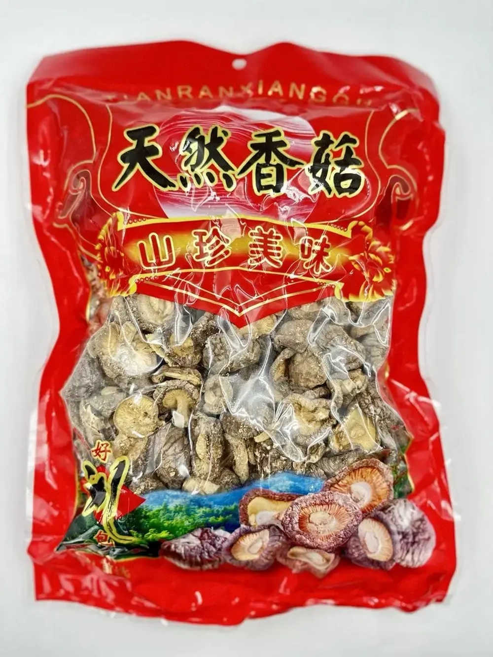 Cушеные грибы Шиитаке для супа или жаркое ,500гр