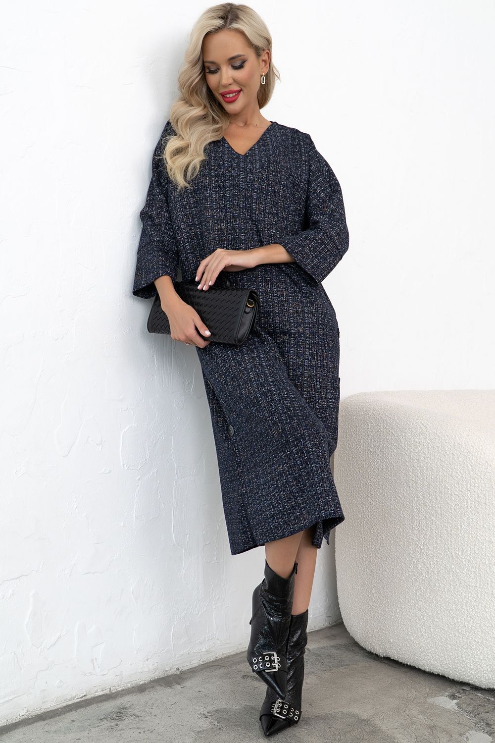 Платье Шарм (синий) Р11-1251/3 Nikol