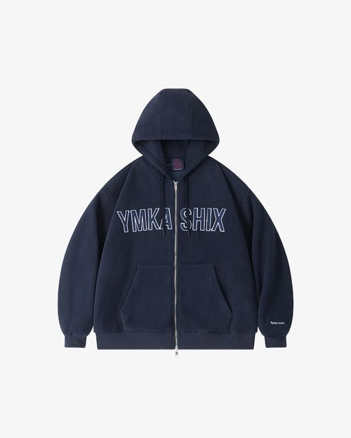 Худи Ymkashix Zip Original fleece темно-синее