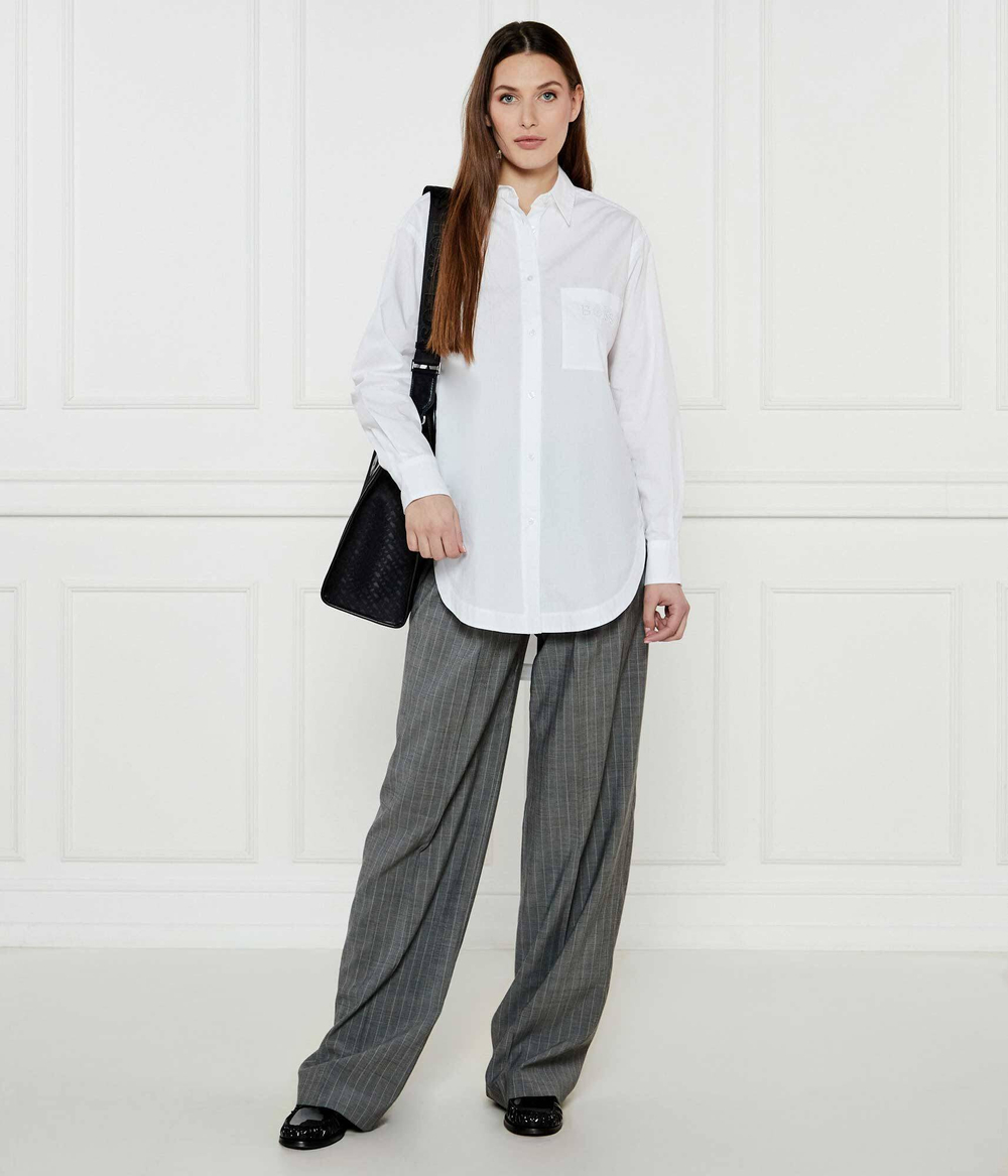 Рубашка C_Bostucci_7 BOSS ORANGE - белый(50530981)