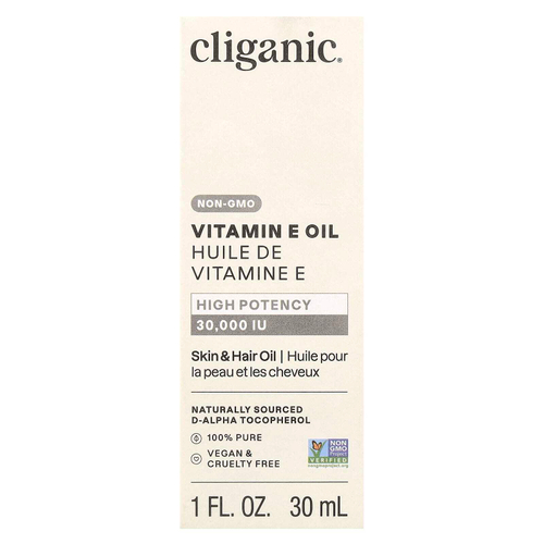 Cliganic, Масло с витамином Е, 30 мл (1 жидк. Унция)
