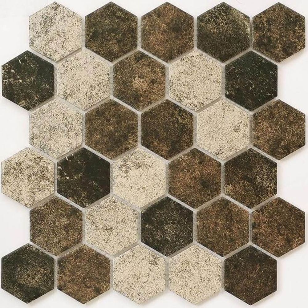 Bonaparte Mosaics Olmeto Brown 27.1x28.2