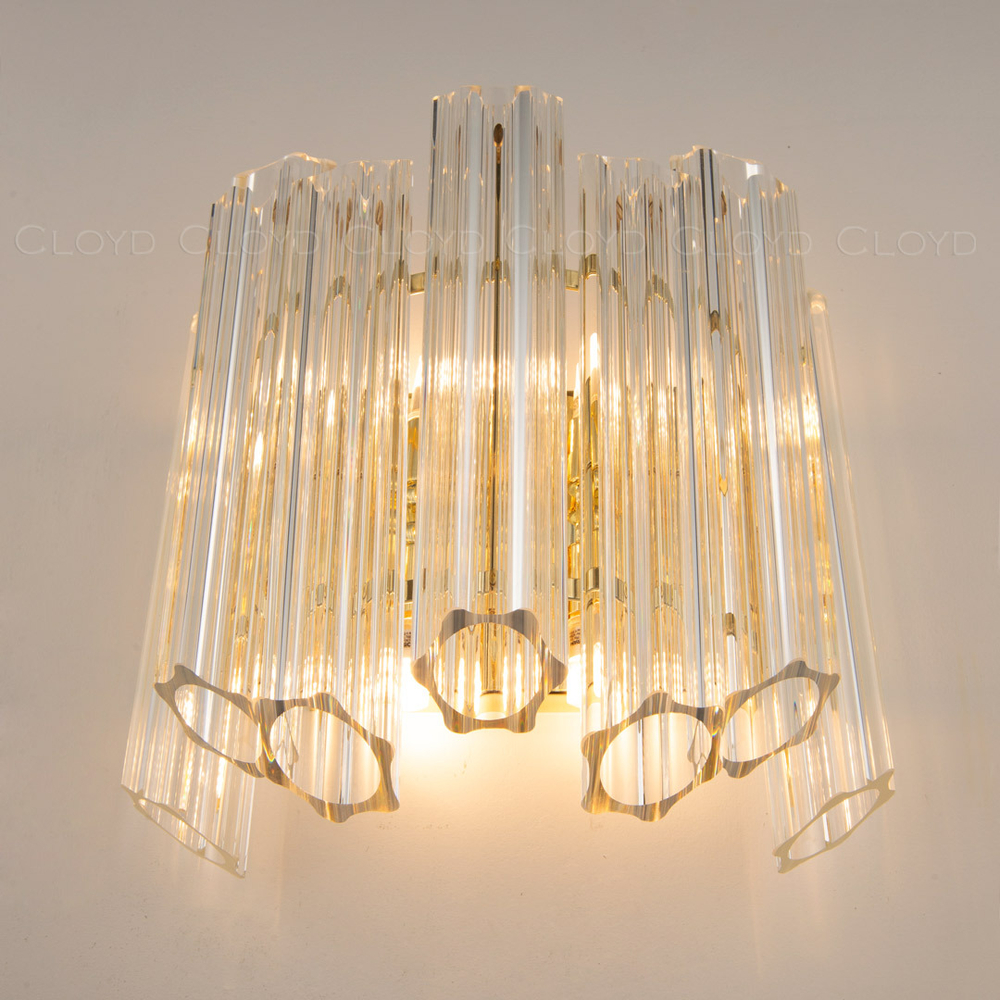 Бра Cloyd CAPOTE W4 / шир. 32 см - золото (арт.20241)