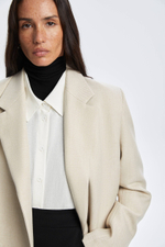 Жакет однобортный, Бежевый