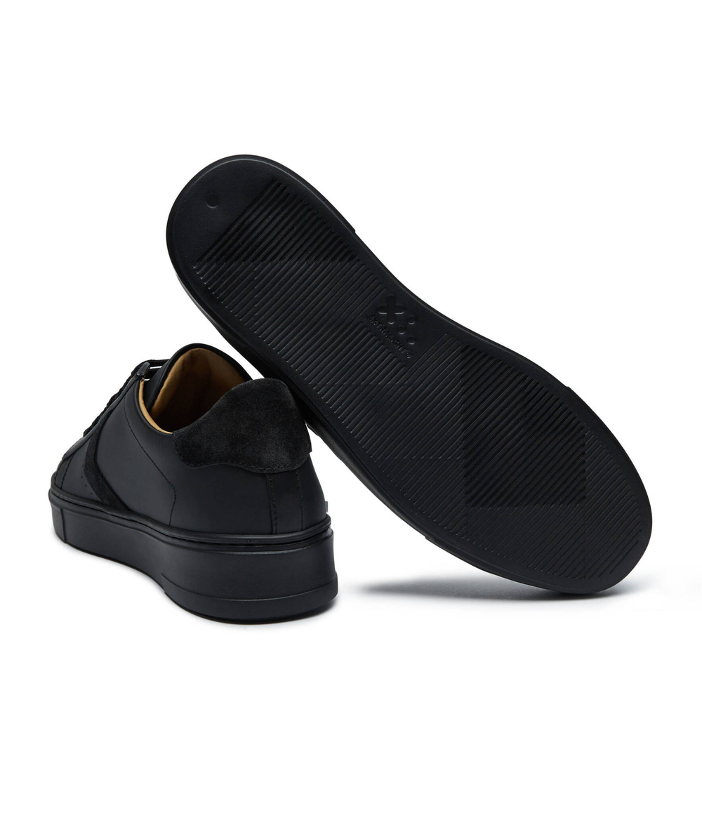 Кожаные кроссовки arrow force Philipp Plein - черный(MSC3998 PLE005N)