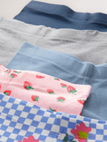 Легинсы для девочки Next E61-331, 5 шт., Голубой, Розовый, Серый