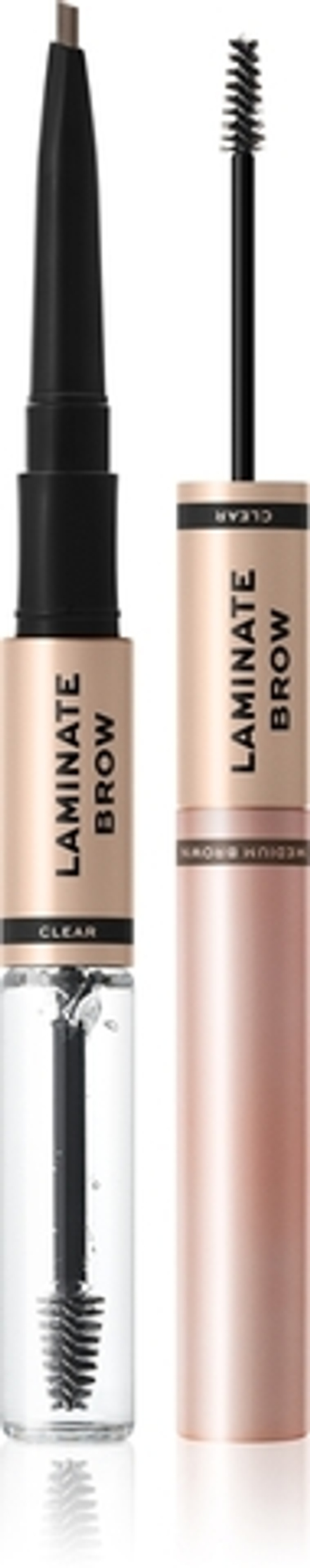 Makeup Revolution Laminate Brow - Карандаш и гель для бровей, 2,1 g