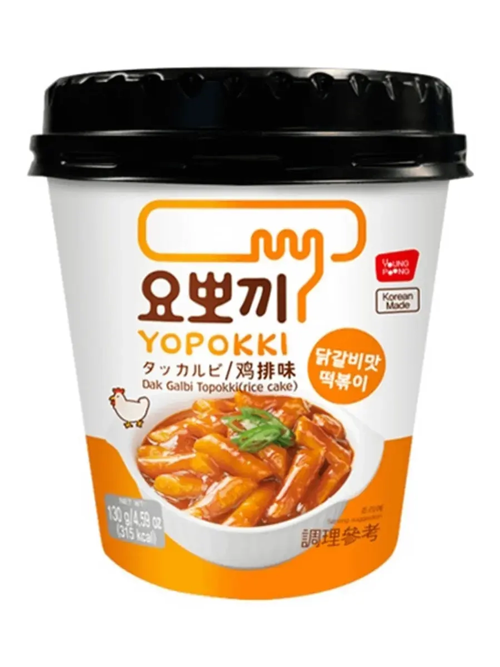 Токпокки со вкусом курицы Dak Galbi 130 г * 2 шт