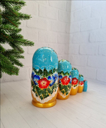 Матрешка 5м 15см нижегородская роспись, интерьерная