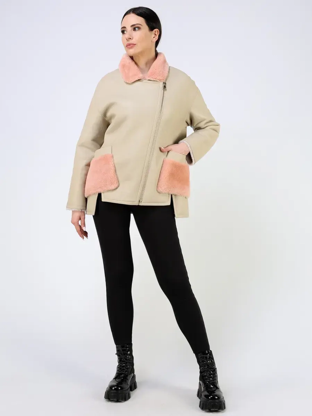 Дубленка зимняя натуральная