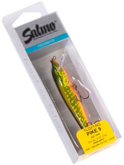 Воблер плавающий Salmo PIKE F 09/HPE
