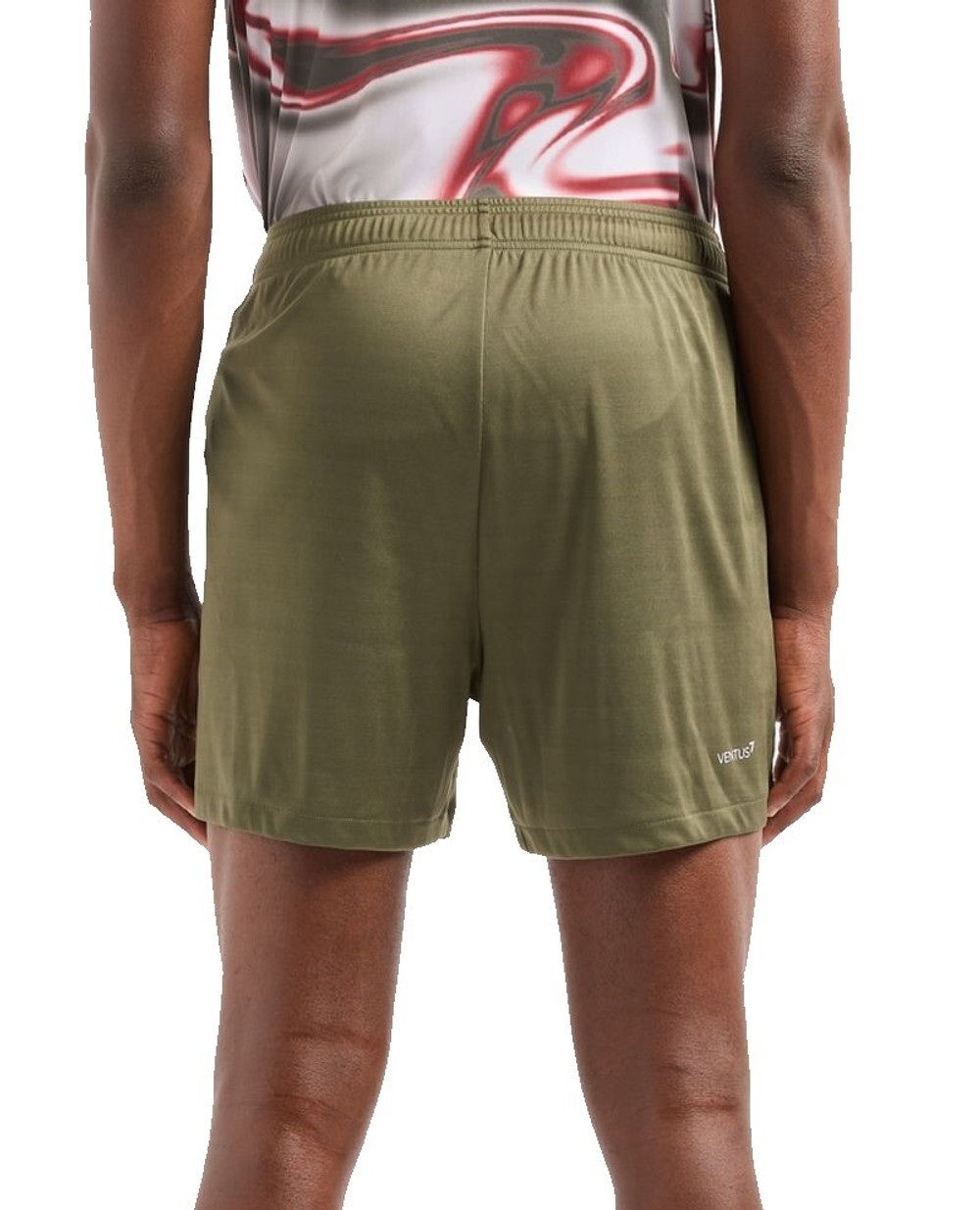 Мужские теннисные шорты EA7 Man Jersey - зеленый