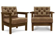 Кресло Версаль ясень (№5,Винилискожа (Rust) цвет № 204,Винилискожа Rust)