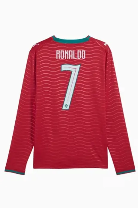 Футболка с длинными рукавами Puma Portugal 2026 Home Ronaldo 7 - красный