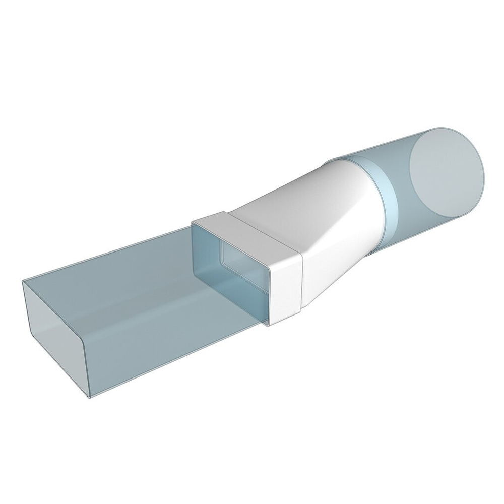 Переходник пластиковый эксцентриковый ERA D160 мм 60x204 мм