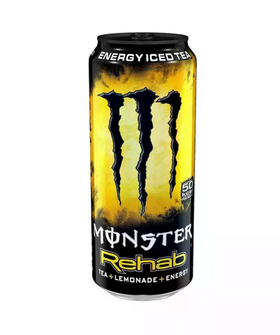 Энергетический напиток Monster Rehab Iced Lemodane (Айсед Лимонад), 500мл.